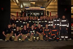 LZ Bruderhof mit den Kameraden der Berufsfeuerwehr Löschbereitschaft Schallmoos